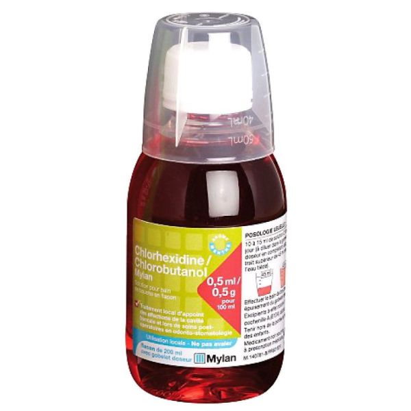 Chlorhexidine/Chlorobut Ztv 200Ml Eludril