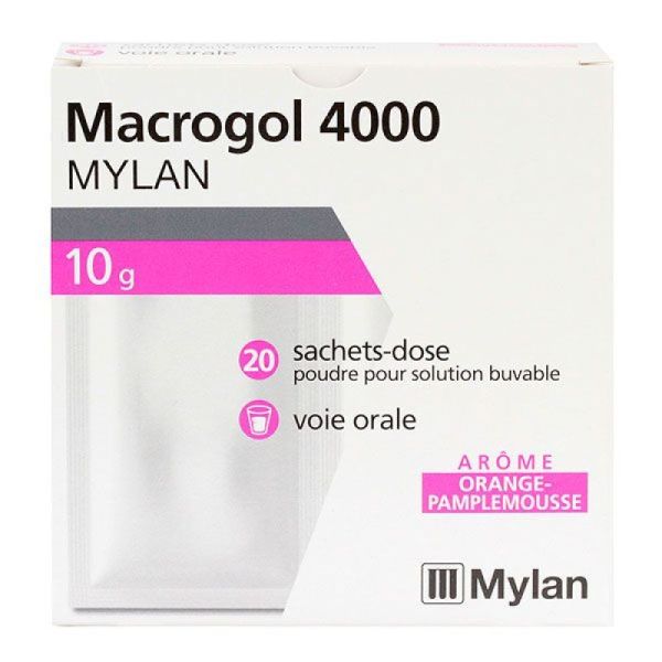 Macrogol Mylan 4000 B/20 Brizard