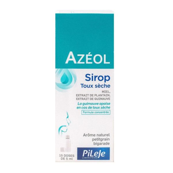 Pileje Azeol Sirop Toux Seche 75Ml