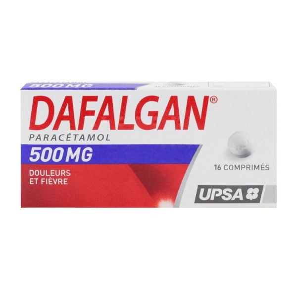 Dafalgan 500Mg Cpr Plq/16