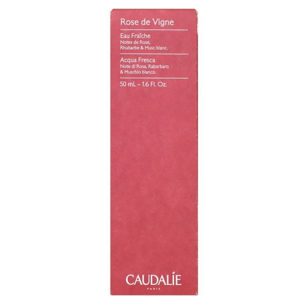 Caudalie Edt Eau Fr Rose Vigne 50Ml