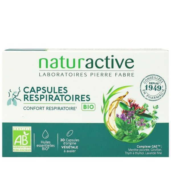 Naturactiv Caps Respir Bio Caps 30