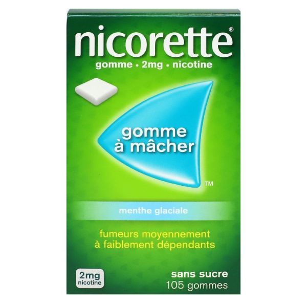 Nicorette Menthe Glaciale Ss 2Mg X105