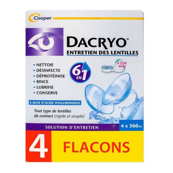 Dacryolens S Lent Entretien 4Fl/360Ml Ref Phi