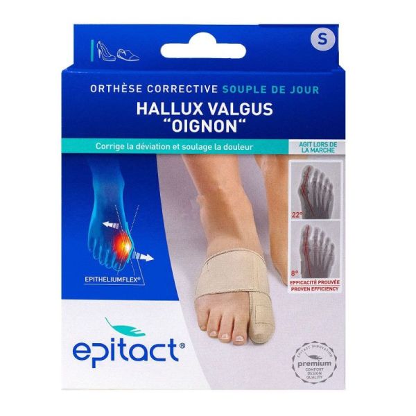 Epitact Orthese Correct Hallux Valg, Oignon S