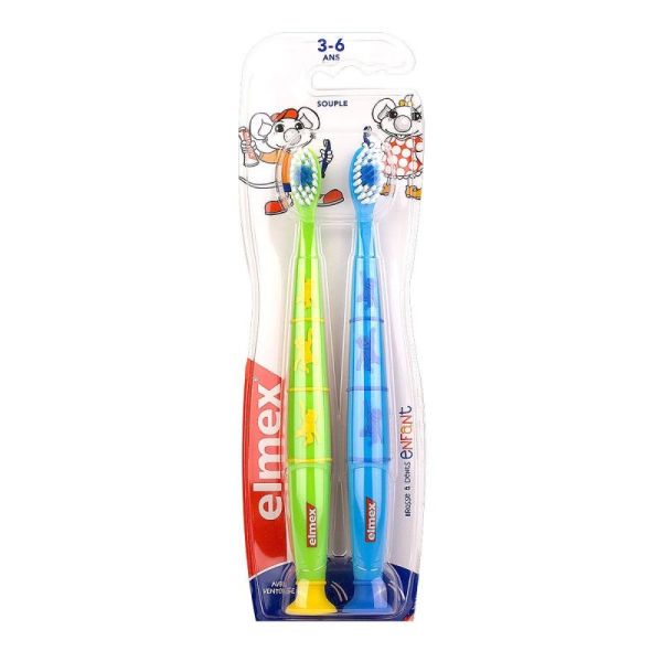 Elmex Br Dents Enfant 3/6Ans Blist/2 Ref