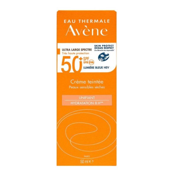 Avene Sol Spf50+ Cr Teintee 50Ml