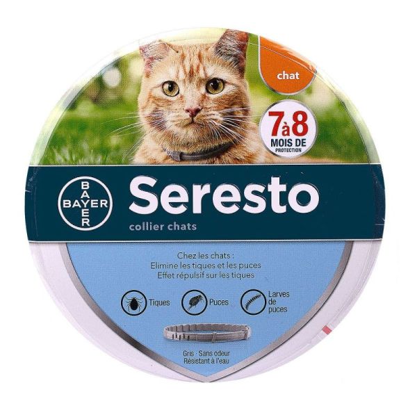 Seresto Collier Antipara Chat T/1