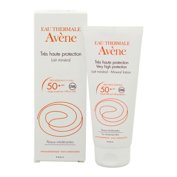 Avene Sol Spf50 Lait Miner 100Ml Pf 14.8