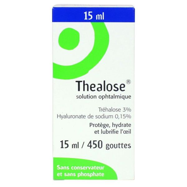 Thealose S Ocul Oeil Sec Modere Severe 15Ml