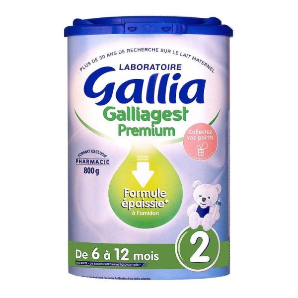 Galliagest 2 Age Prem Lait800G