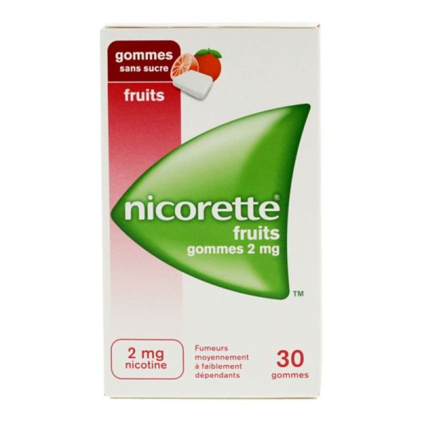 Nicorette Fruits 2Mg X 30