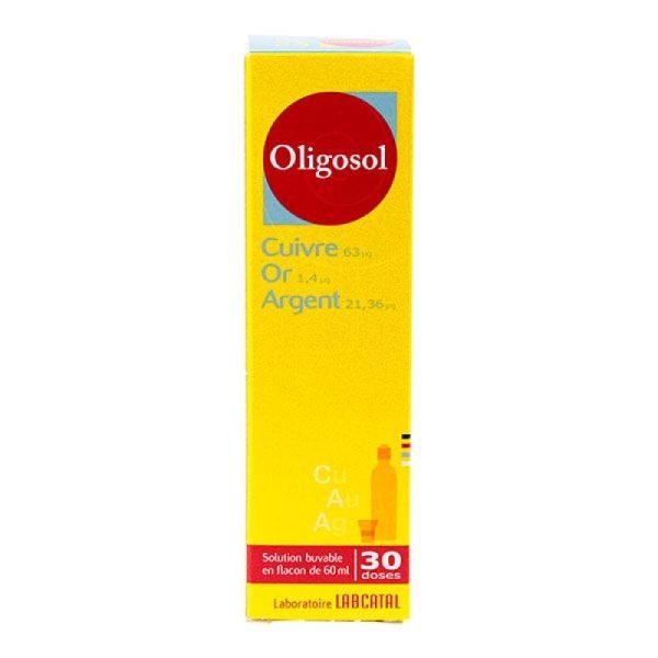 Oligosol Cu Au Ag Subl Fl/60M