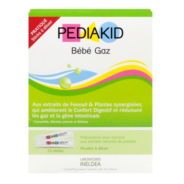 Pediakid Bebe Gaz Pdr A Diluer 12St