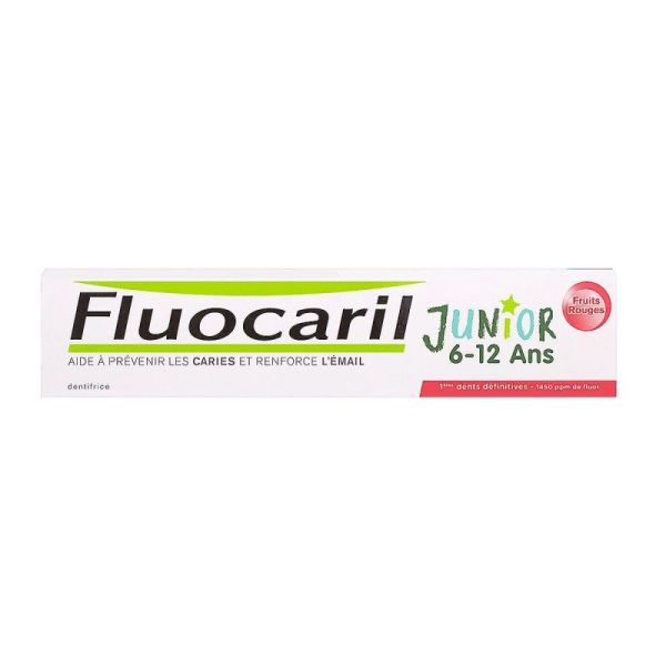 Fluocaril Junior Gel Dtf F Rge 6/12Ans 75Ml