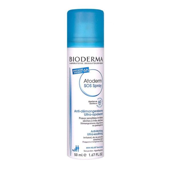 Bioderma Atoderm Sos Spray Apais 50Ml