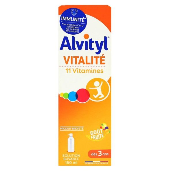 Alvityl Sol Multivit Fl 150Ml Pompe