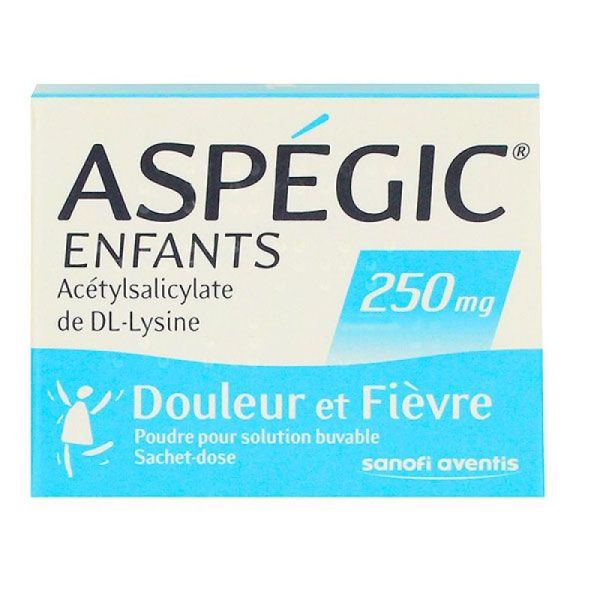 Aspegic 250Mg Sbuv Enf 20Sach