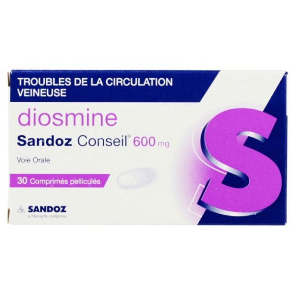 Diosmine Sand 600Mg Cpr30 Ok18