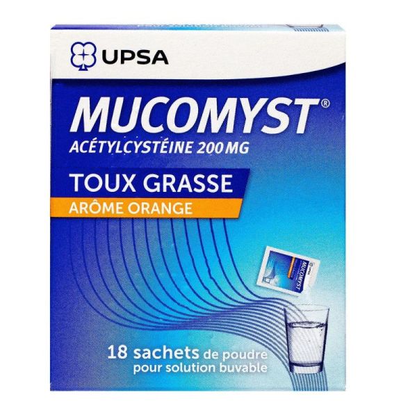 Mucomyst 200Mg Pdr Or 18Sach