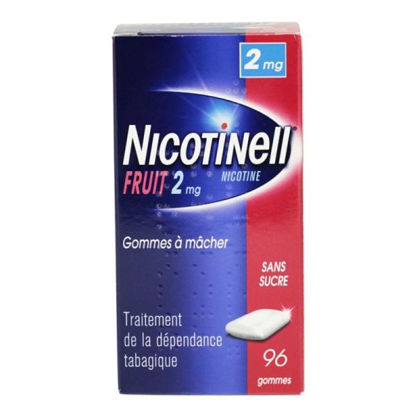 Nicotinell 2Mg Gom Med Ss Suc Frt Plaq/96Gom