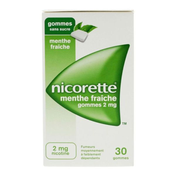 Nicorette Ment Frai 2Mg 30Gom Stop