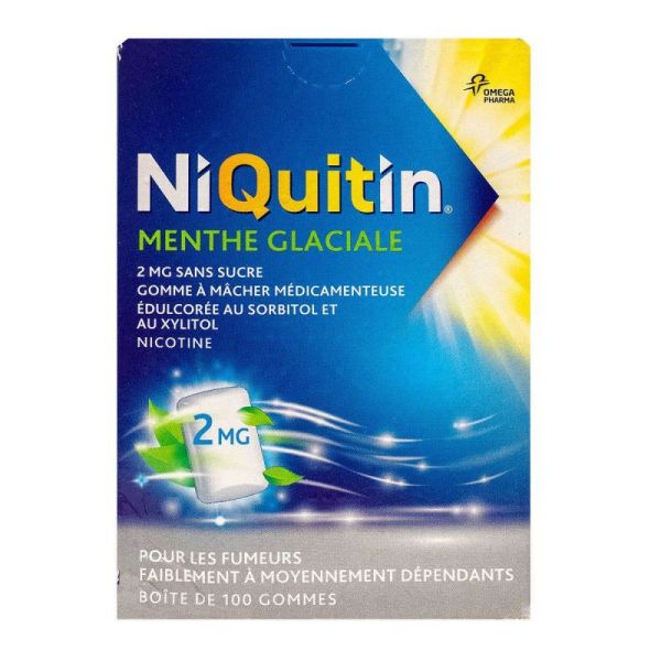 Niquitin 2Mg Gom Med Ment Plq Pvc/Pvdc/Al/100