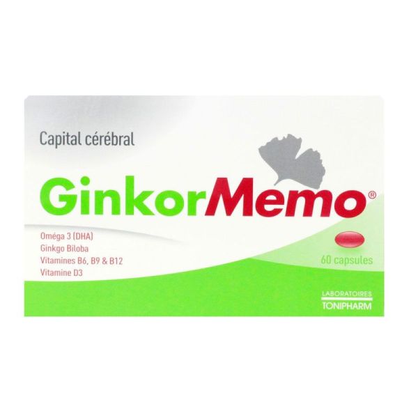 Ginkor Memo Caps Capital Cerebral B/60