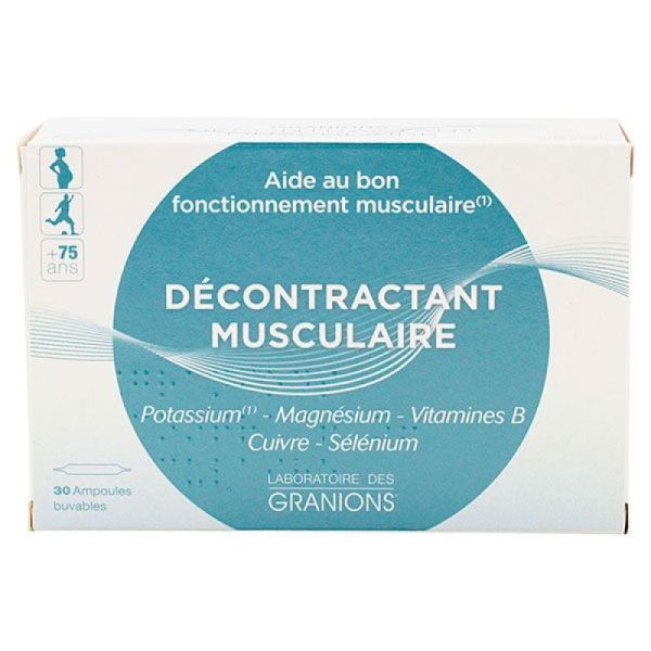 Granions Decontractant Musculaire Ampoule, Co