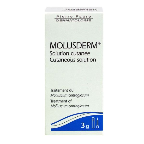 Molusderm Sol Cut Trait Molluscum Contag 3G